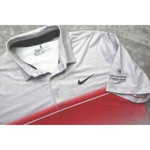 Nike Golf Dri-Fit Standard Fit‎ Polo Shirt Men's M Golf Club Amelia Island